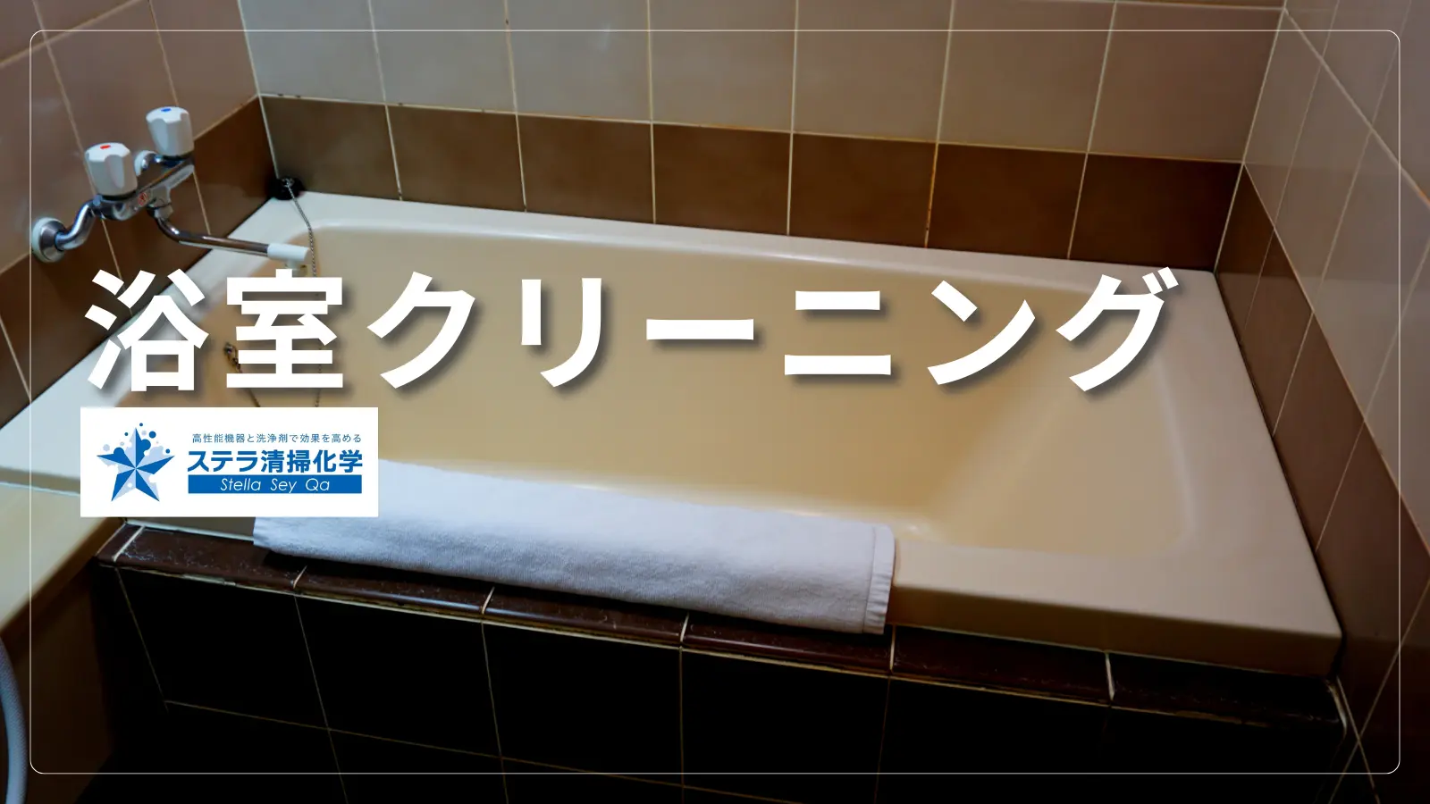 ステラ清掃化学のトップ｜浴室クリーニングサービスサムネイル