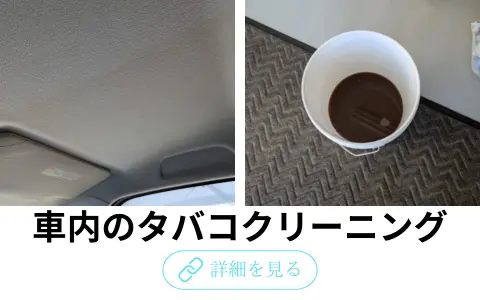 ステラ清掃化学の高品質カークリーニング・車内清掃ページへのリンク画像