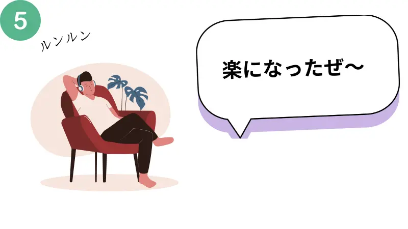 酒入り純水のモップ掛けで肩の重みが取れた画像