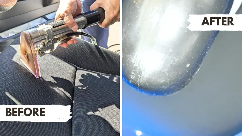 札幌市の車内タバコクリーニング｜ホルムアルデヒド対策・徹底洗浄はステラ清掃化学のbeforeafter➂