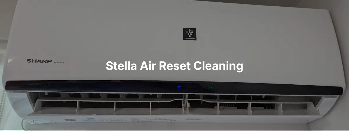 苫小牧市のエアコンクリーニング施工例｜ステラ清掃化学