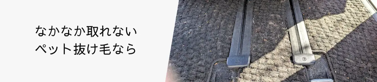 ペット毛・臭い